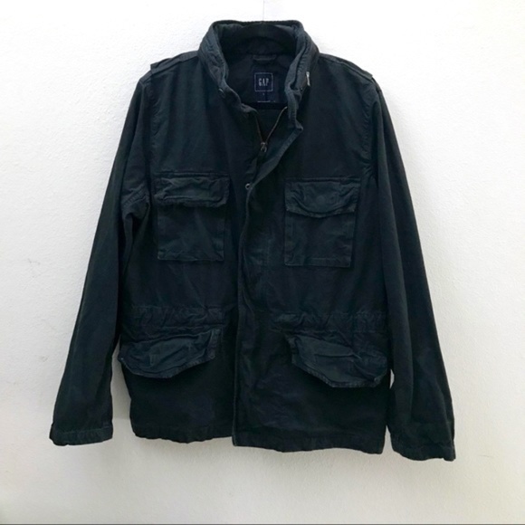 mens navy utility jacket